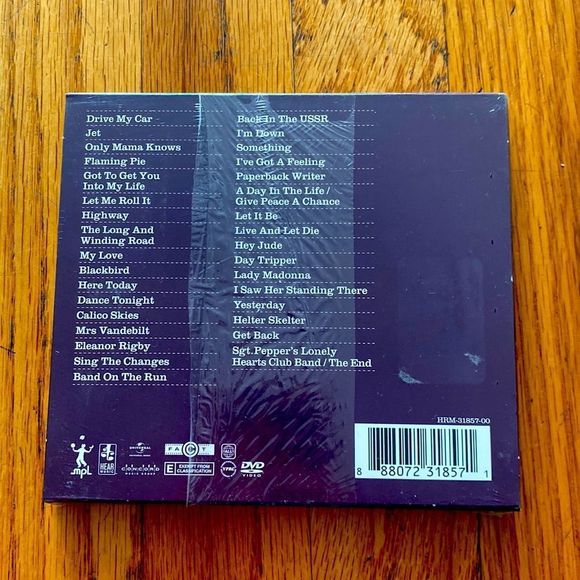 SEALED Paul McCartney CD - Live Concert - Picture 2 of 2